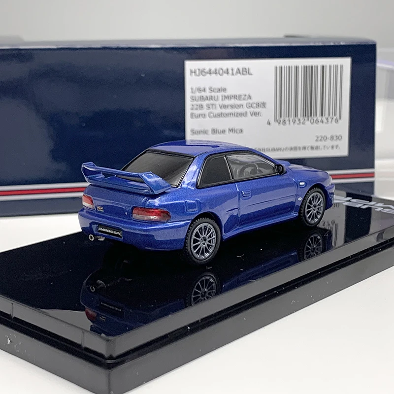 hobby-japan-1-64-インプレッサ-22b-sti-gc8-合金車-ダイキャスト＆車両-車モデル-ミニチュア-スケールモデルカー-コレクションギフト用