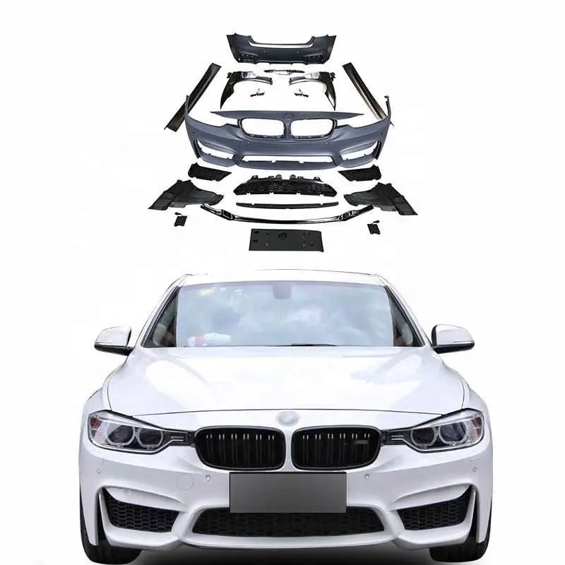 

Body kits For 3 Series F30 F35 facelift M3 Tips Side Skirt Fenders Grille Front car bumpers Rear car bumpers front lip