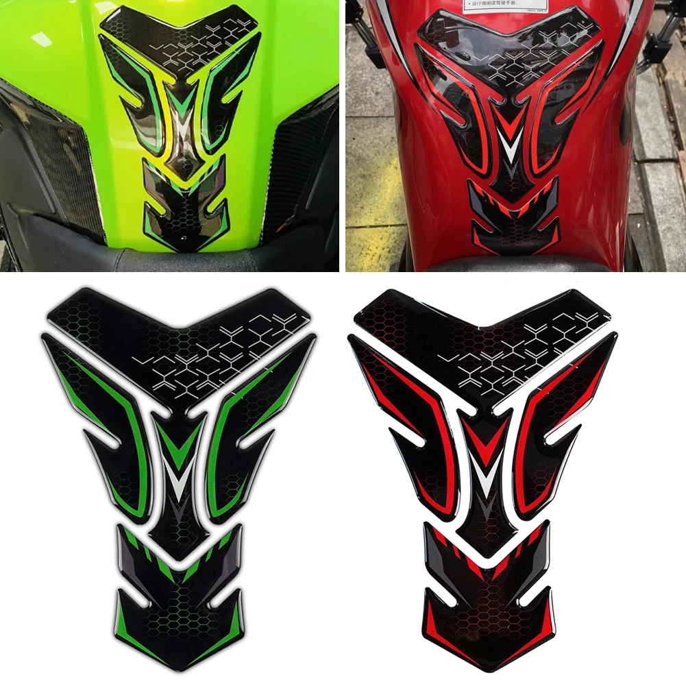 

3D Motorcycle Tank Pad Protector Stickers Decal Accessories For Kawasaki Ninja400 Z900 Z1000 ZX10r ER6n Versys 650