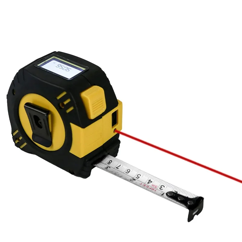 

Infrared laser rangefinder rechargeable 80m 40m + 5m tape measure rangefinder