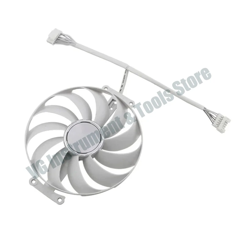 Für 95MM CF1010U12S RTX3070 RTX3080 RTX3090 Grafikkartenlüfter für ASUS ROG Strix RTX 3070 3080 Ti 3090 Weiße OC Edition Gaming-Lüfter – Detail 5