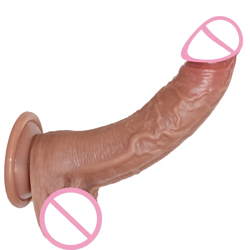 Real men skin dildos soft silicone suction cup big huge cock male artificial penis cheap adult 18 vagina anal sex toys for women