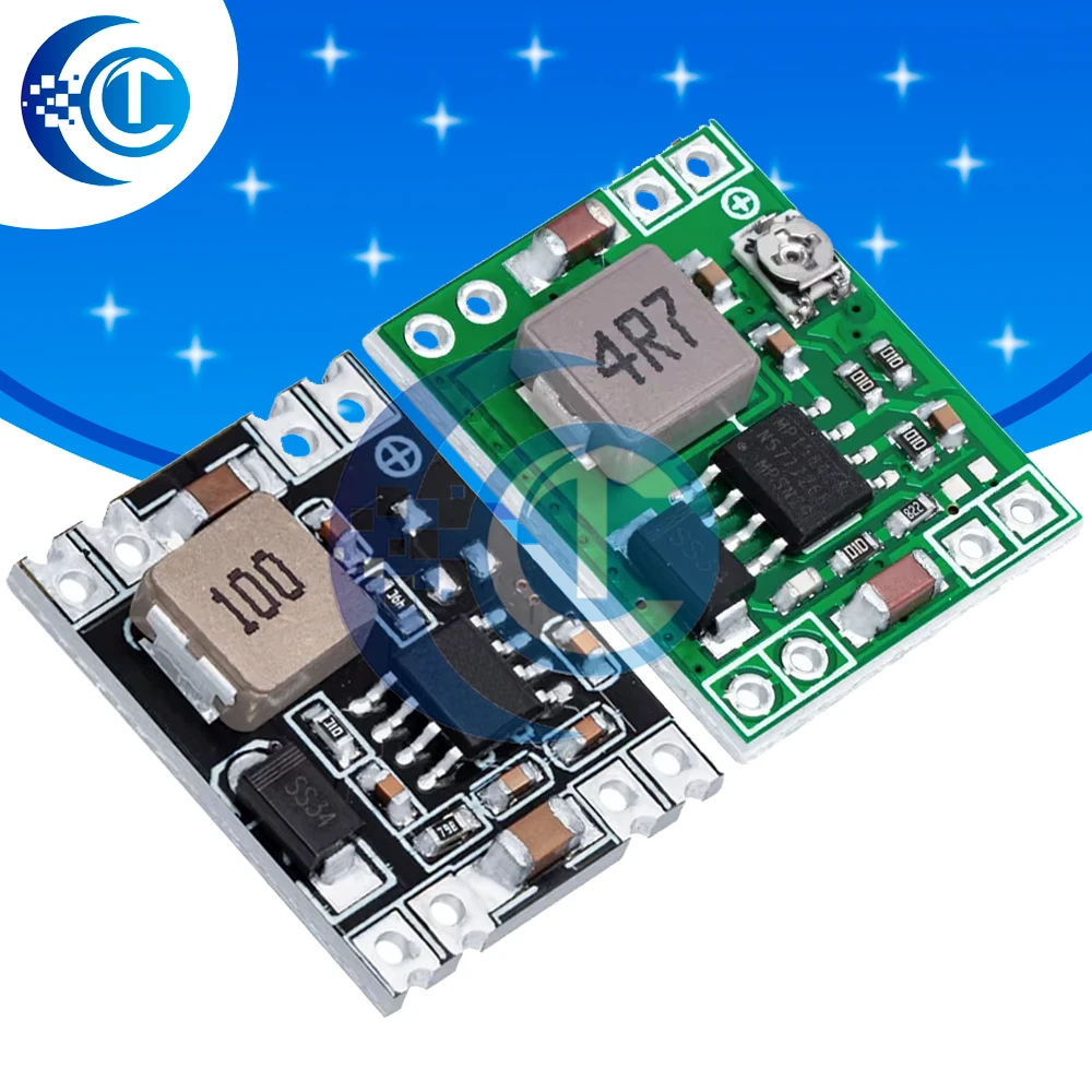 1PCS  power module Adjustable MP1584EN DC DC 3A power step-down descending output module 12 v9v5v3 LM2596 24V