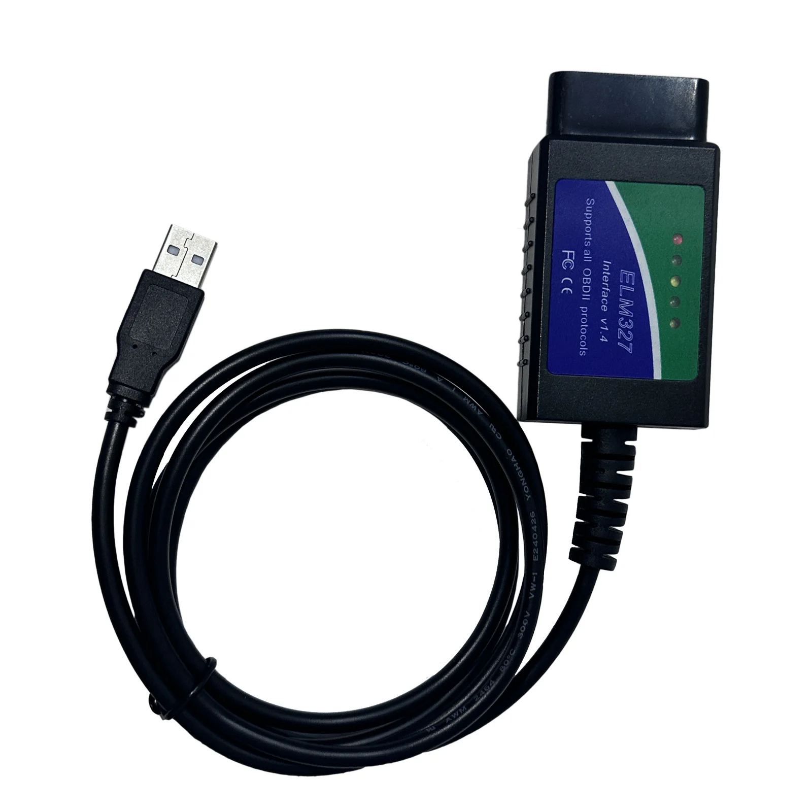 FT232RL 25K80 V1.4 Elm327 USB OBD2 Diagnostic Scanners OBD External Equipment For Ducati ISUZU Chrysler Peugeot Daewoo Seat