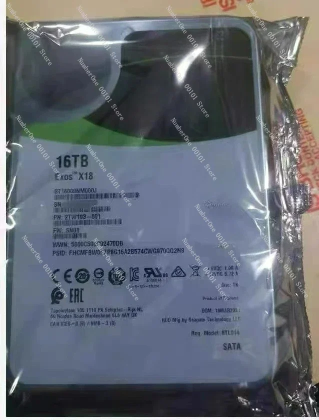 

Enterprise Mechanical Hard Disk 16T ST16000NM000J Helium Disc National Bank