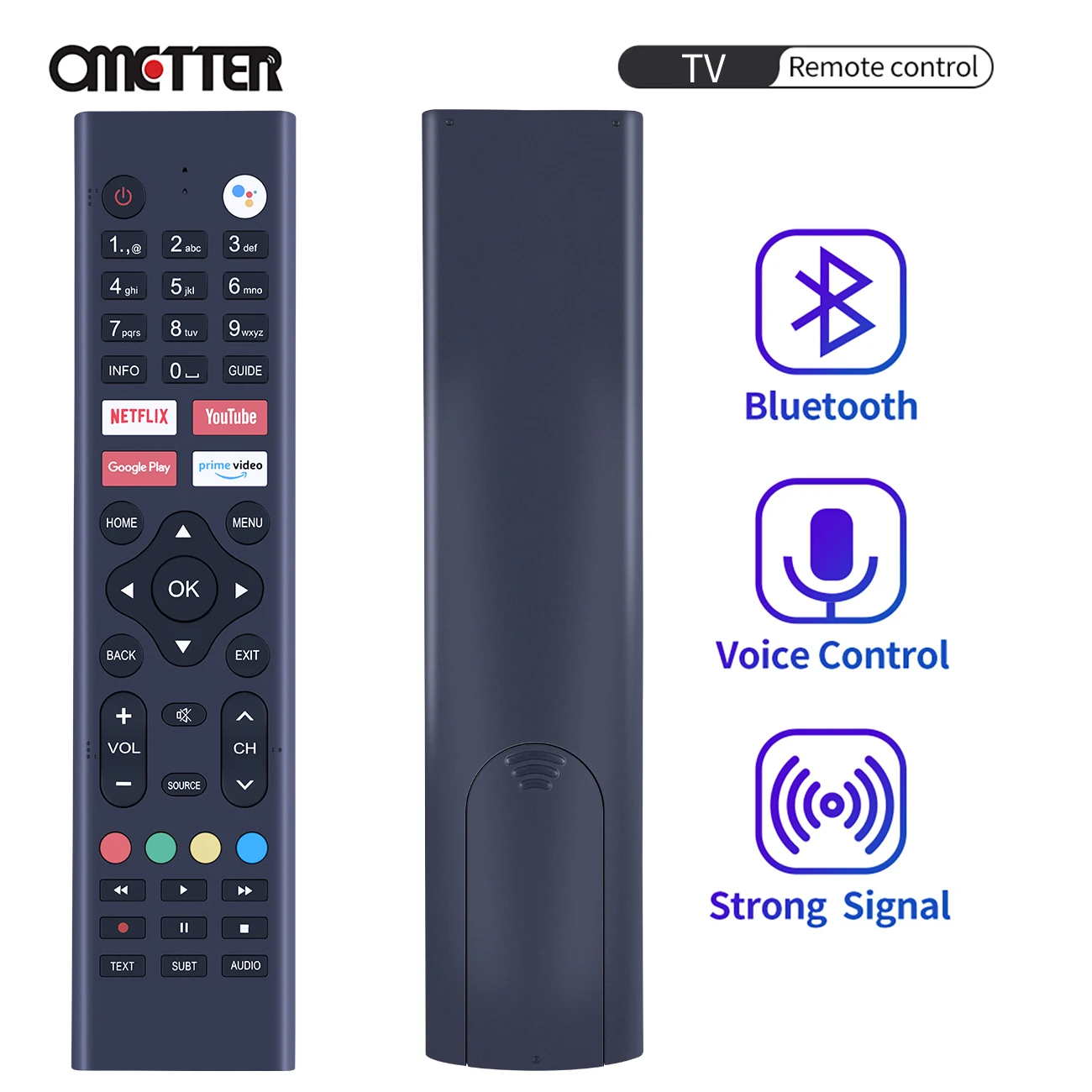 

New Voice Bluetooth Remote Control For RCA RS65U2-EU RS32H2-EU RS32H2 RS32H1 RS32H1-EU RS50U2-EU RS55U2-EU RS50U2 Smart LCD TV