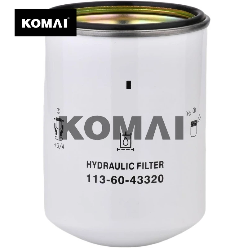 

KOMAI 113-60-43320 Фильтр гидравлического масла для Komatsu D20A-5 D21A-5 PC10-1 PW20-1 WA40-1 D20PL-5 D20PL-6 D20PL-7 D31Q