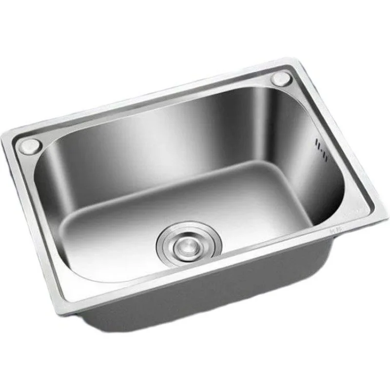 

Интегрированная вода из нержавеющей стали 304, утолщенная бытовая большая одиночная раковина для посудомоечной машины для овощей, заводская