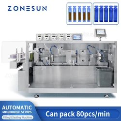 ZONESUN All-In-One strisce automatiche Monodose riempitrice e sigillatrice per imballaggi In Blister liquido