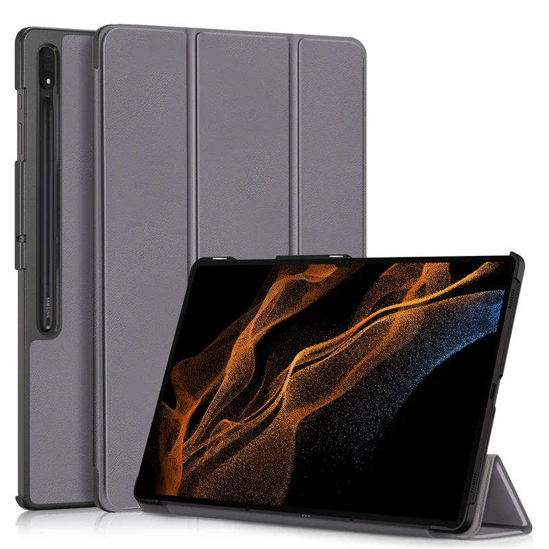 Funda magnética inteligente para tableta, carcasa para Samsung Galaxy Tab S7 de 11 pulgadas, S7 + S7Plus de 12,4 pulgadas