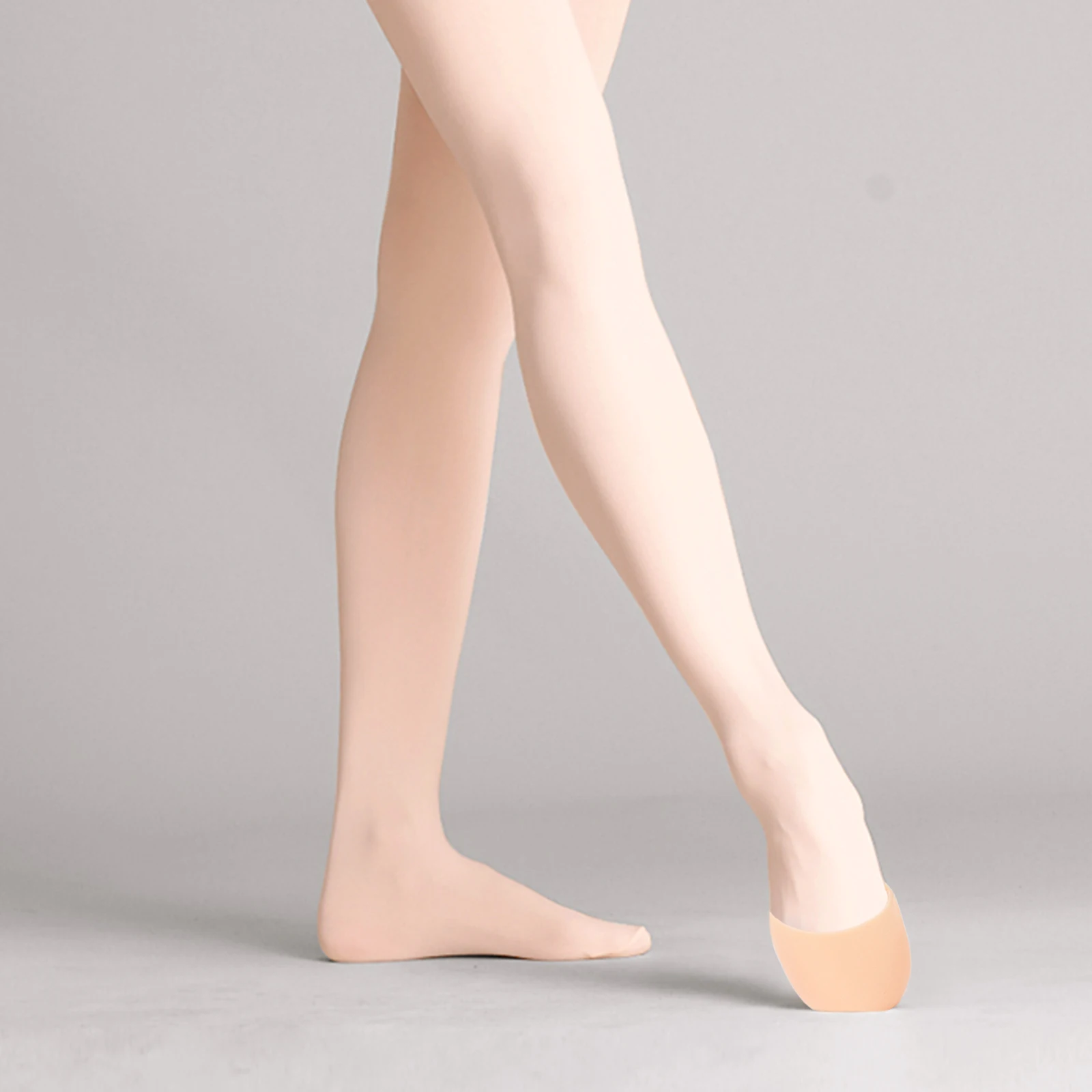

Ballet Toe Cover Foot Protector Skin Color Anti-Wear Comfortable Durable Flexible Tiptoe Cushion For Pointe Shoes Foot