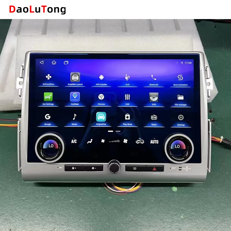 12.3 Inch Dvd Car Radio Stereo Android 14 Touch Screen Multimedia Player Carplay Gps Navigation FJ