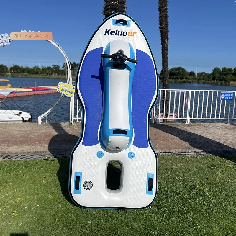 Newly Upgraded Water Toys Motorboat Electric Inflatable Jet Ski Boat
