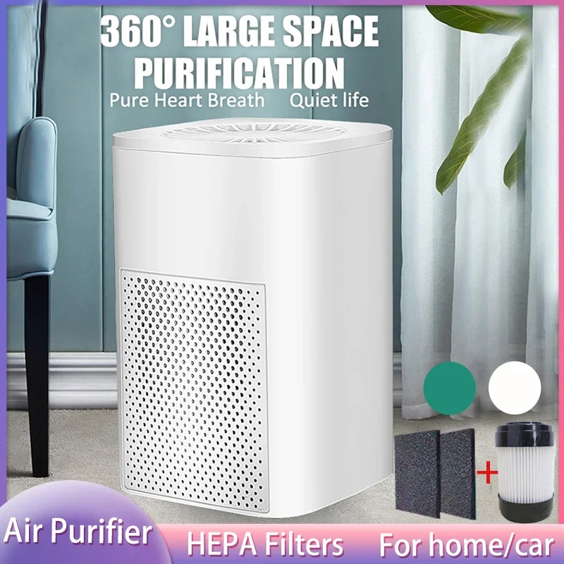 Xiaomi Youpin New Air Purifier UV Activated Cleaner Ozone Ionizer Sterilization Remove Smoke Odor 2024 Air Filter Fresh for Home