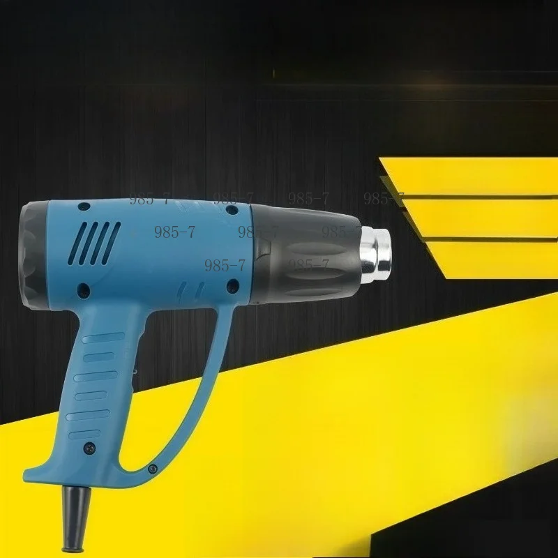 Digital Display High Power Mini Heat Gun, Adjustable Temperature & Speed for Car Wrapping and Grouting Sealing