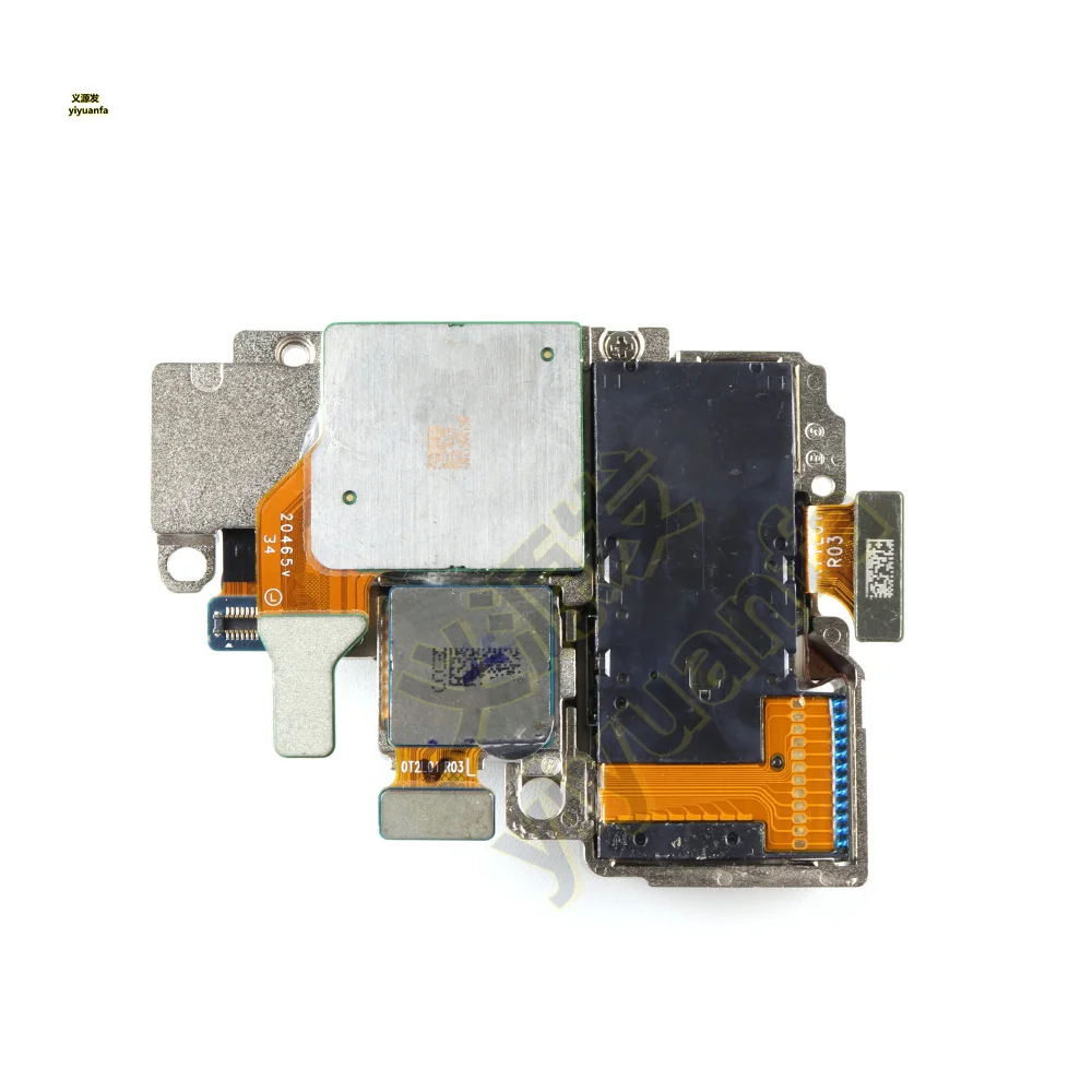 Rear Camera For Samsung Galaxy S21 Ultra 5G SM-G998B G998U G988N G988W Backside Back Camera Module Flex Cable Spare Parts