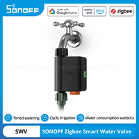 SONOFF SWV Zigbee Smart Water Valve IP55 Timed Watering Cyclic irrigation Scene Linkage eWeLink APP Control via Alexa Google