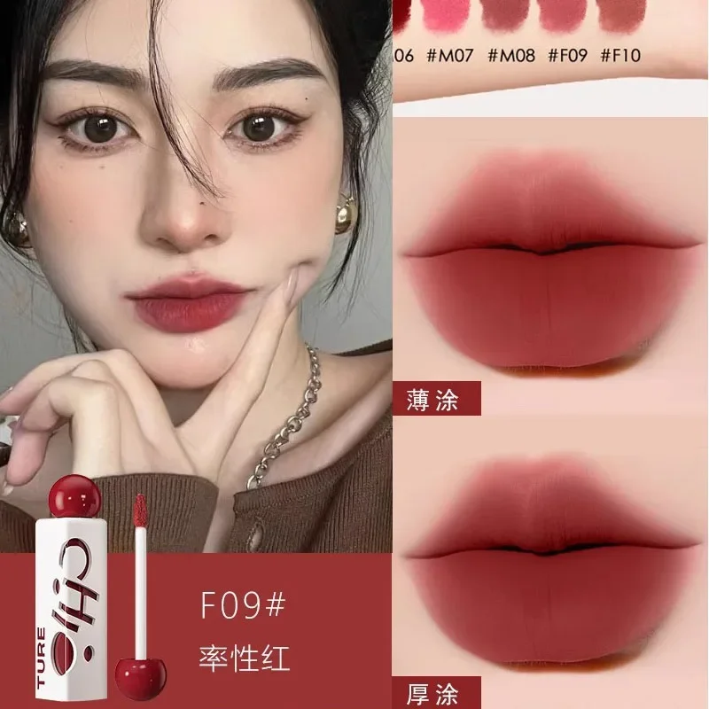 CHIOTURE Triangle Lip Pencils Cinnamon Milk Tea Color Lip Pencils Lipstick Lip Pencils