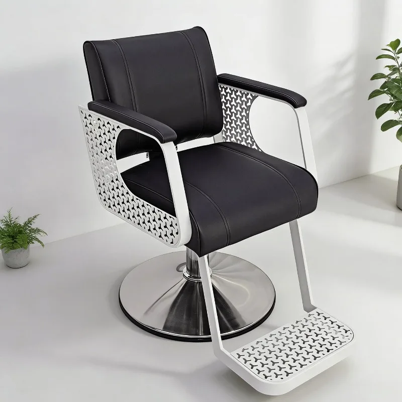 Aesthetic Comfortable Barber Chairs Nordic Modern Display Barber Chairs Vintage Luxury Design Silla De Barbero Salon Furniture