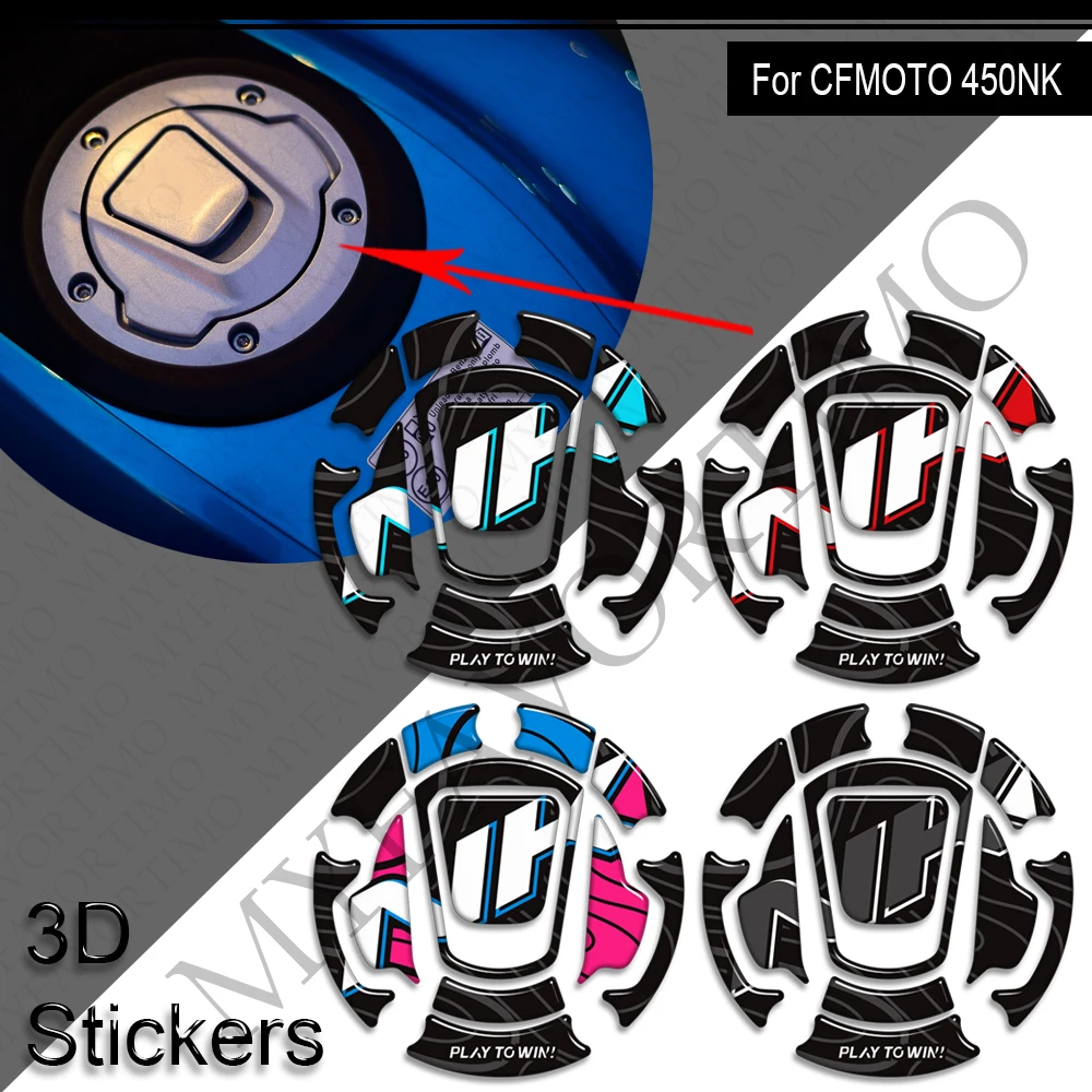 

For CFMOTO CF MOTO 450NK 450 NK 2024 2025 Motorcycle Tank Pad Side Grips Gas Fuel Oil Knee Protector Stickers Decals