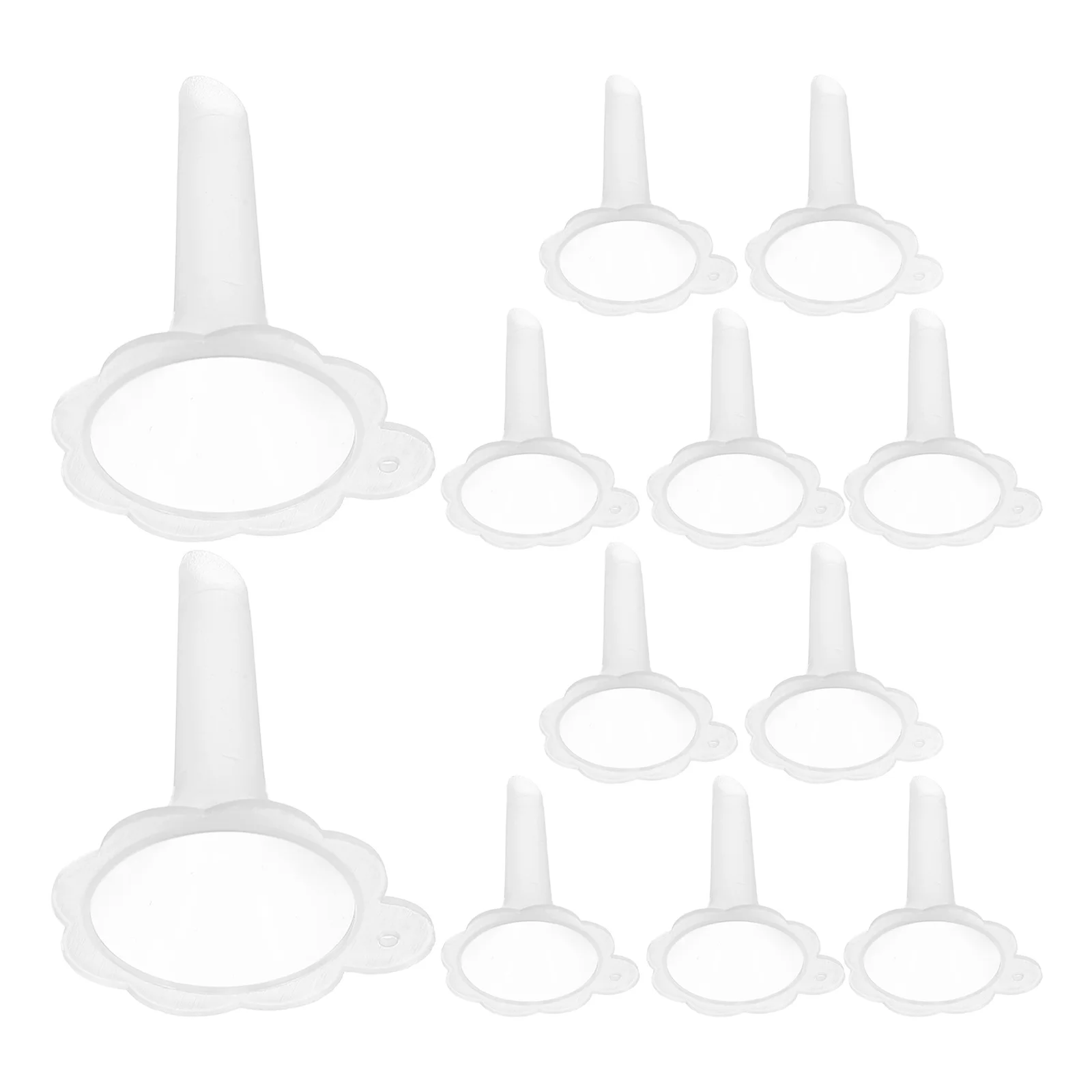 

100Pcs Mini Funnels Clear Plastic Precise Liquid Transfer Perfume Skincare Filling Funnels Travel Multi-Purpose