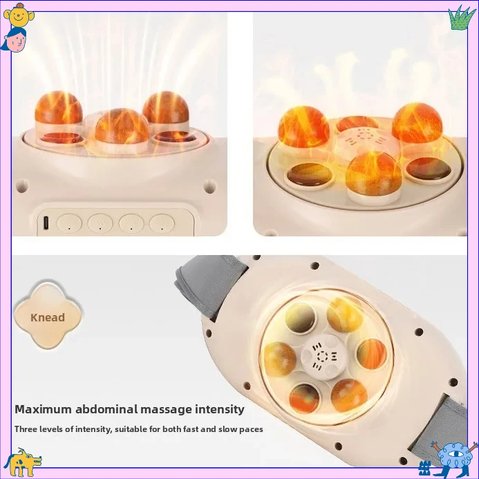 HOT SALE New Abdominal Massage Instrument Automatic Abdominal Massage Instrument Bianshi Abdominal Heating Massage