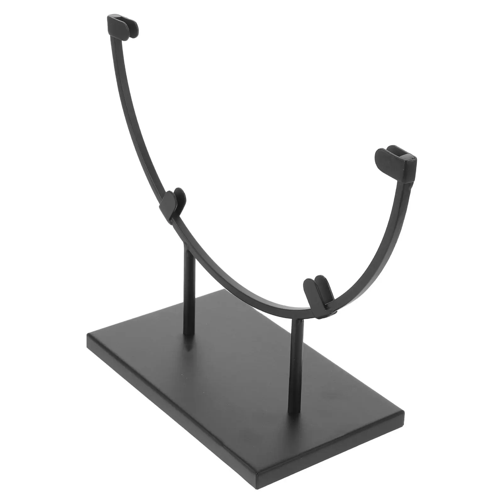 10 Inch Round Iron Display Stand Compact Metal Photo Frame Holder Stand for Tabletop Decor Ornaments Posters Stable Desk Display