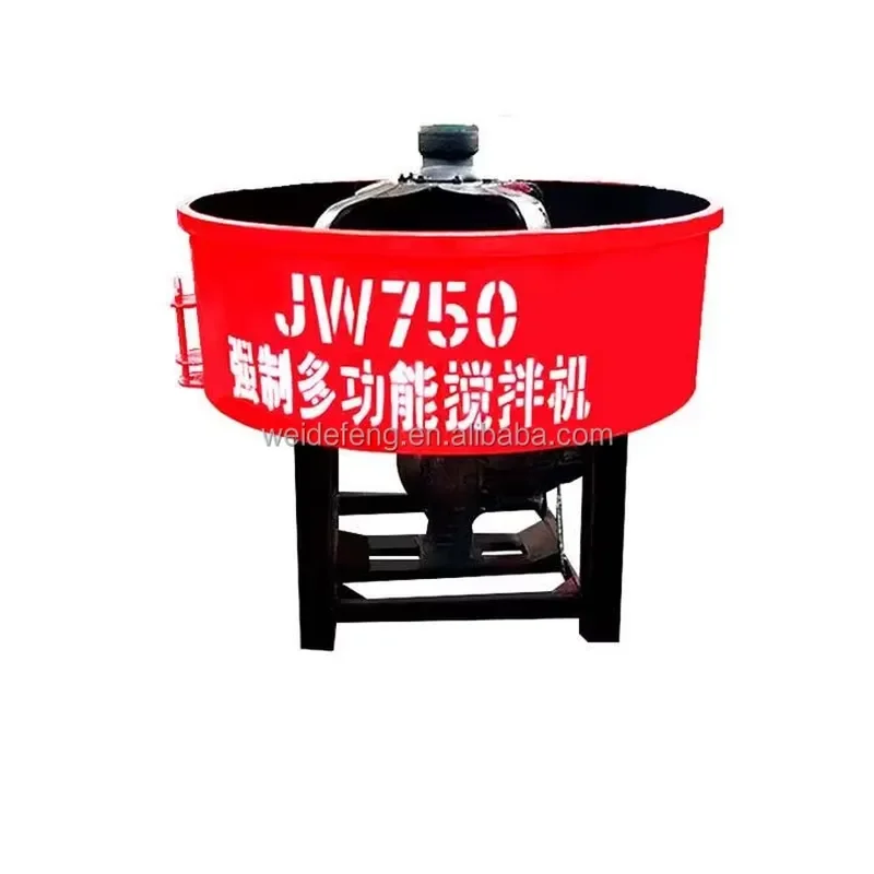 Factory Direct Flat Mixer Vertical Concrete Mixer Cement Mortar Storage Tank Household Feed Mixer