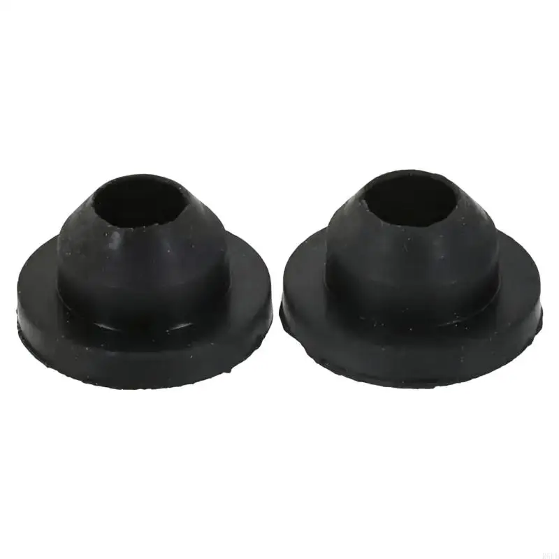 10 Piece Washer Pump Grommet Set, Rubber Flanged Service Parts for Windshield Washer Bottle Pump Work, Reference 443955465 R6FB