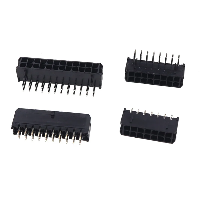 Molex 3.0mm Plug-in Needle Holder Straight Curved Needle Connector 2*1/2/3/4/5/6/7/8/9/10/11/12P MX3.0mm Double Row Connector