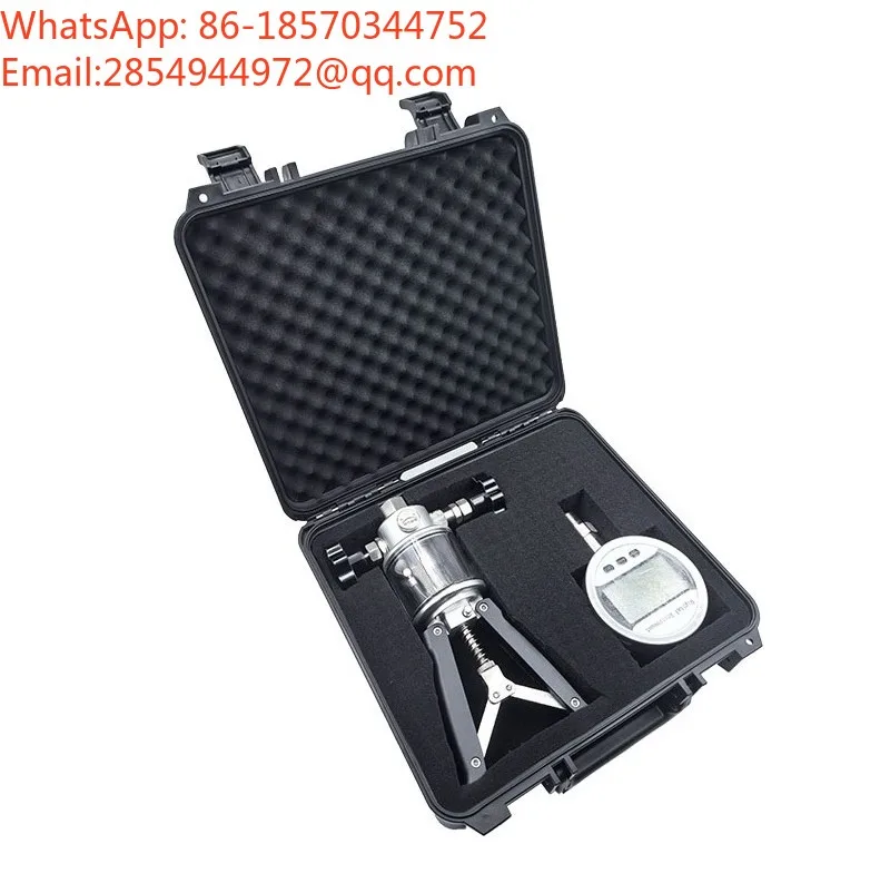 Handheld Pressure Gas Hydraulic High Pressure Hand Operated Pump Calibrator Testing Marine Pressure Pump