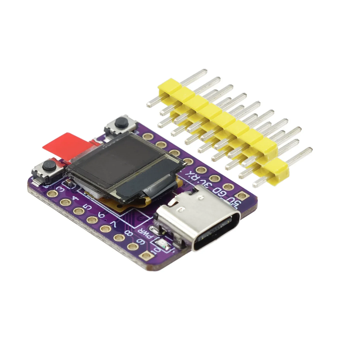 ESP32-C3 0.42-Inch OLED White Light Display Development Board WiFi Bluetooth-compatible Ceramic Antenna Type-C ESP32 For Arduino