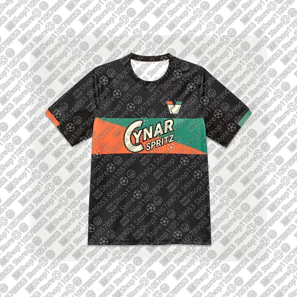 26-27 Breathable 3D Printed Summer Adult Venezia Home Football Jersey Men Women Sports Casual Quick-Drying Soccer Family T-shirt
