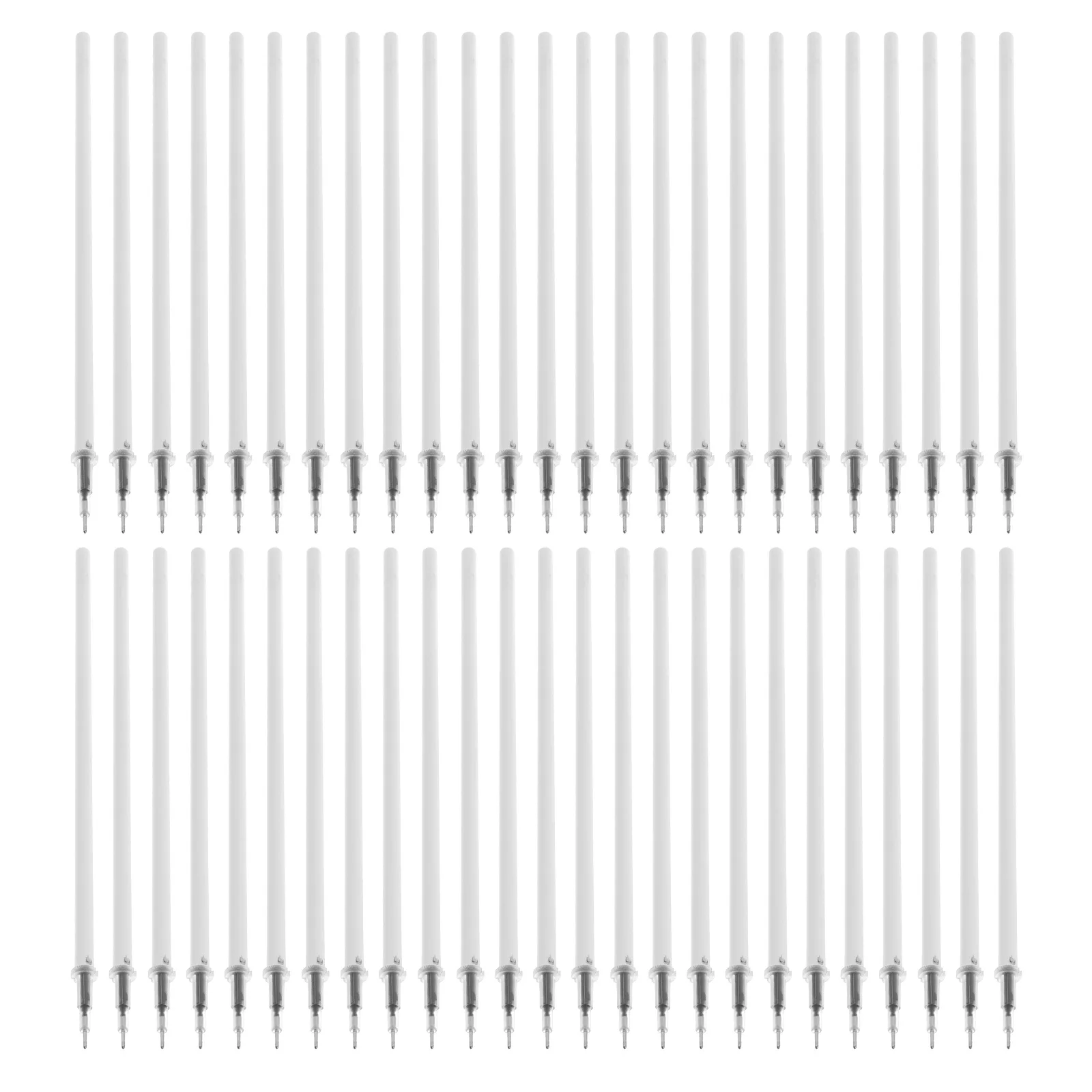 100 قطعة حبر جل ناعم عبوات أقلام 0.5 مللي متر نقطة دقيقة استبدال عبوات القرطاسية لوازم الكتابة اختيار هدية