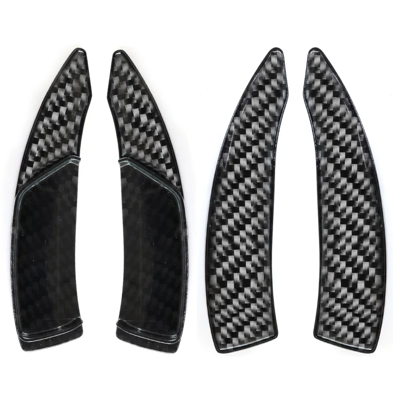 For Peugeot 508 5008 308 3008 208 2008 408 GT SW Carbon Fiber Steering Wheel Shift Paddle Gear Paddles DSG Accessories Interior