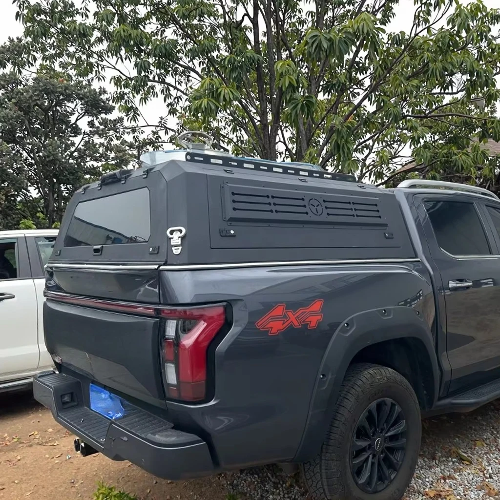 

Навес из алюминиевого сплава с жестким верхом, навес для кемпера, навес для грузовика с индивидуальной блокировкой для Toyota Tacoma