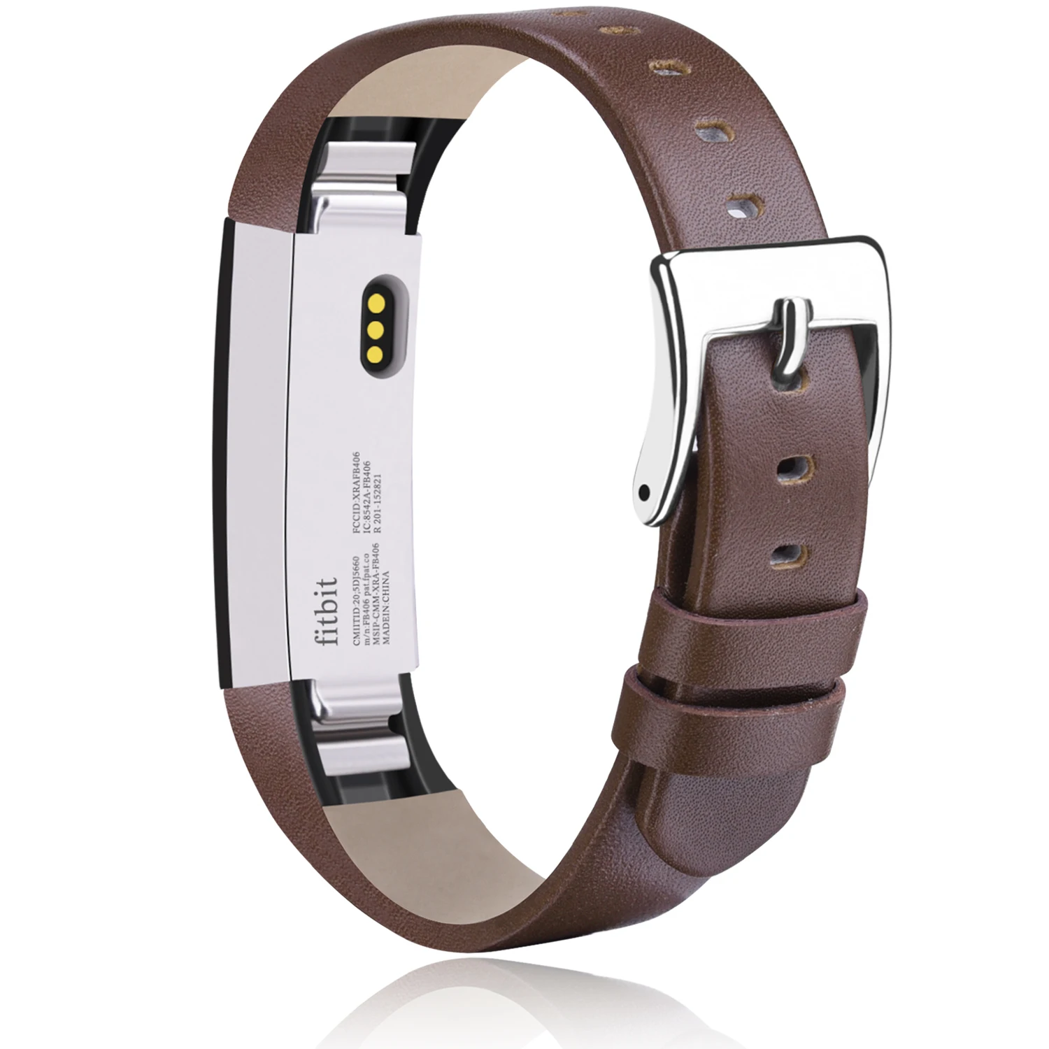 

Роскошный кожаный ремешок для часов Fitbit Alta HR, мягкий кожаный браслет для часов Fitbit Alta HR
