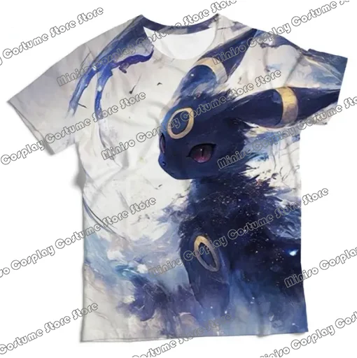 camiseta-curta-pokemon-ink-wash-style-moon-eevee-adequada-para-homens-e-mulheres-adultos-e-criancas-na-primavera-e-no-outono