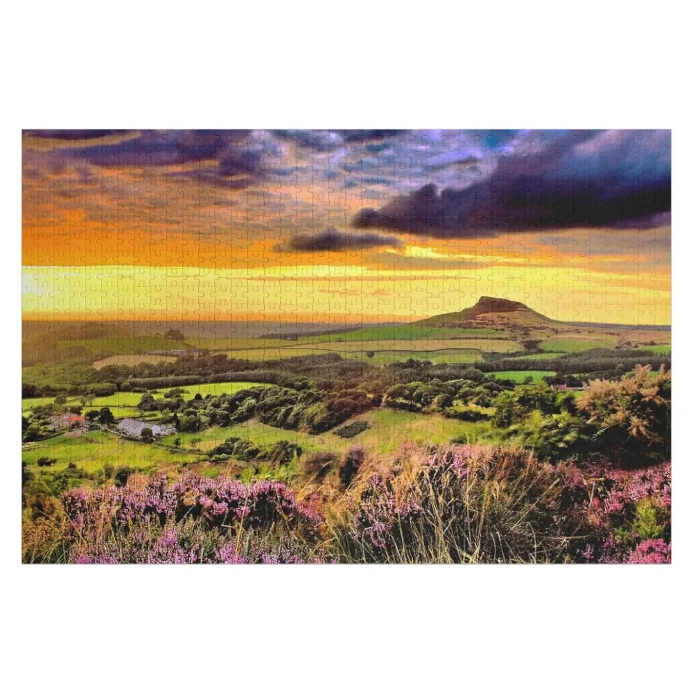 Odin's Fire - Roseberry Topping, North Yorkshire Jigsaw Puzzle Customizeds For Kids Wooden Decor Paintings Puzzle