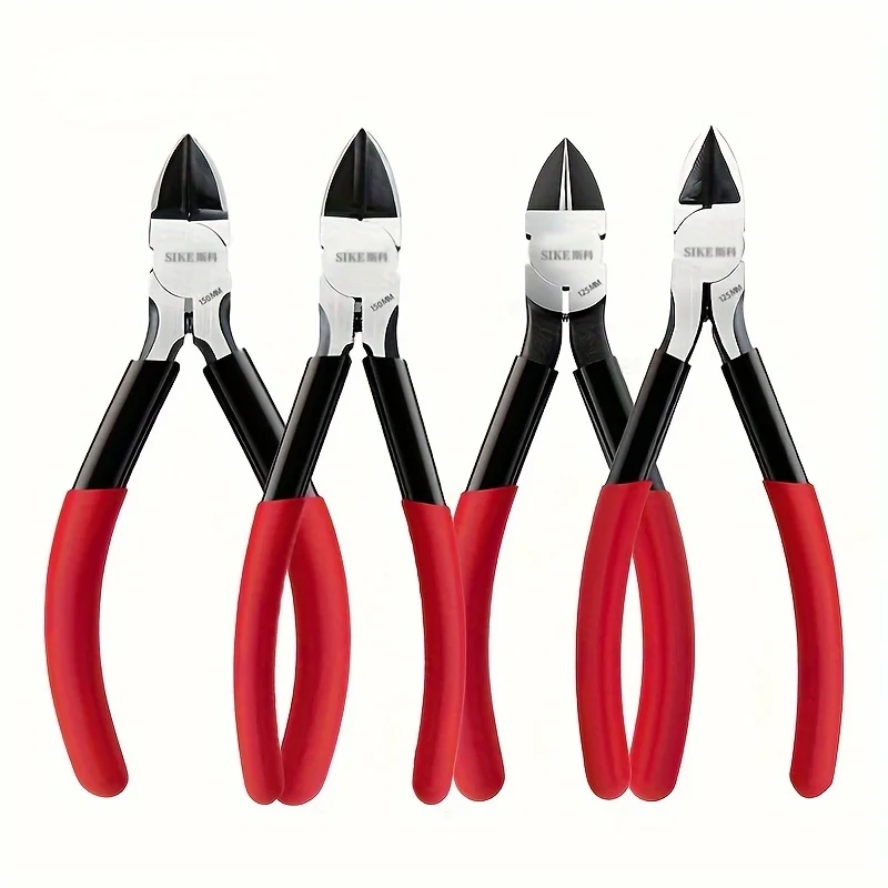 5인치 6인치 전기기사용 노즐 플라이어, 전자 플라이어, 산업용 가위, 금속선 및 케이블 절단용 대각 플라이어
