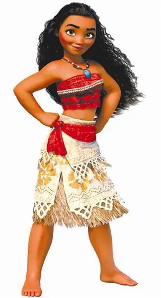 Adult Kids Princess Vaiana Moana Costume Dresses with Necklace Women Girls Halloween Party Moana Dress Costumes Cosplay Anime