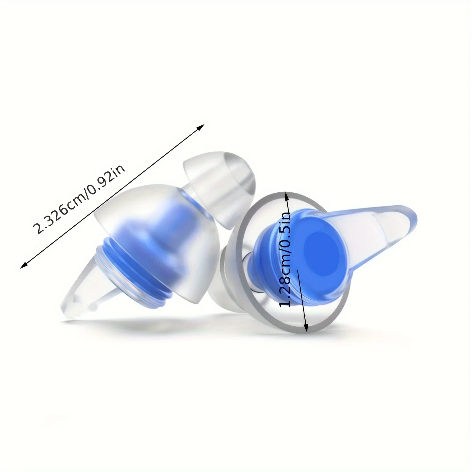 HUAK High Fidelity Concert Ear Plugs, Ear Protection Musician Earplugs Silicone Material for Concerts, Music Festival,Motorcycle