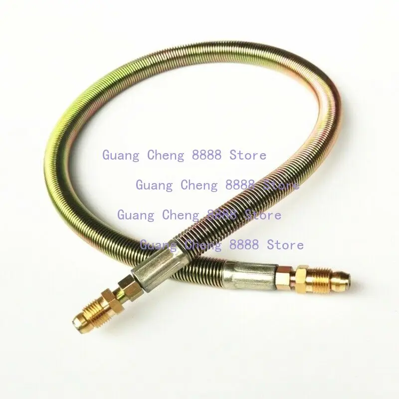 آلة طحن مضخة يدوية أنبوب زيت OST سلك المنسوجة أنبوب الربيع غمد خرطوم 600*4 مللي متر ماكينة طحن باستخدام الحاسب الآلي مخرطة آلة 1 قطعة #2