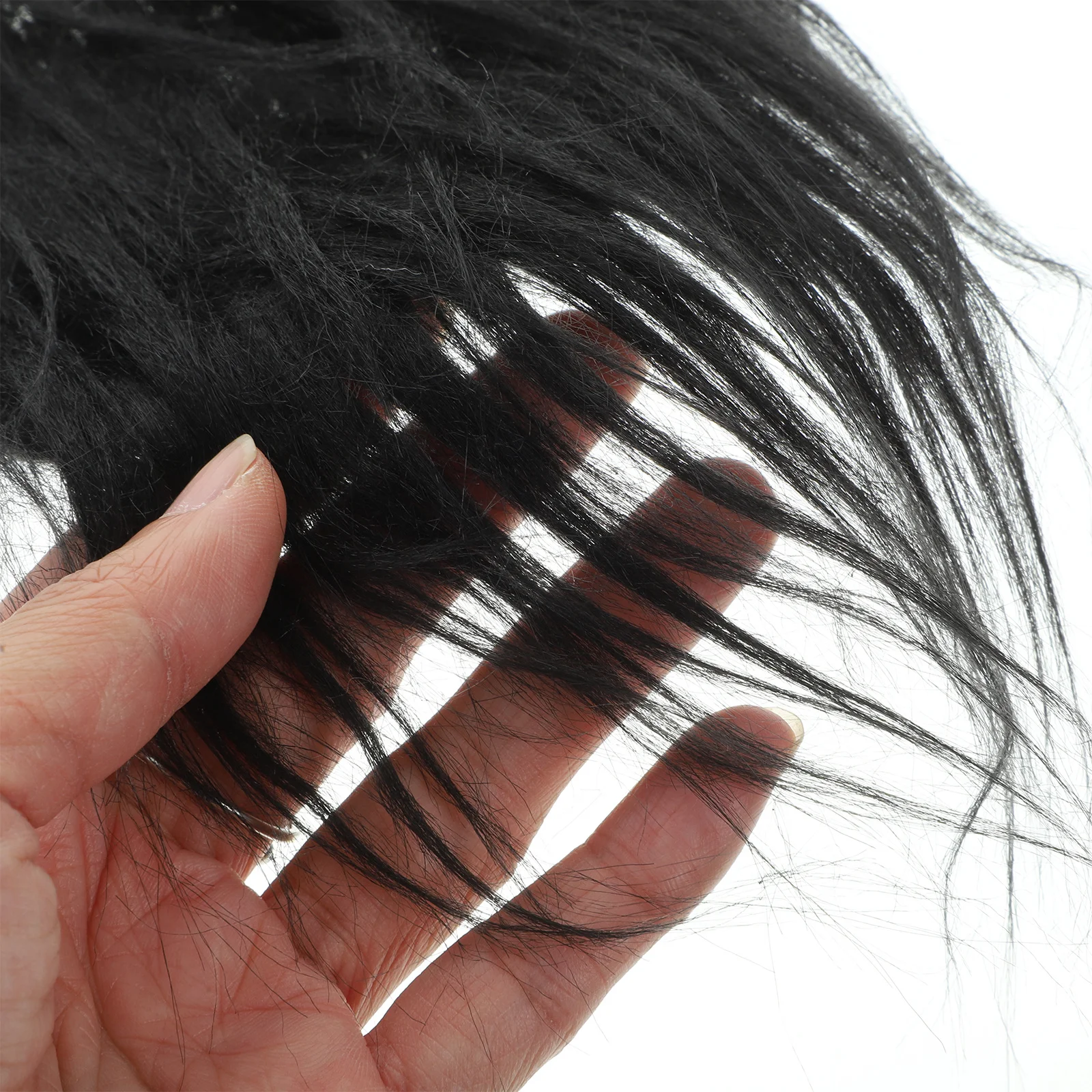 

3Sets Gnome Beard Pre-Cut Accessories Soft Handmade Faux Beards Wood Beads Craft Supplies for Gnome Making and Home