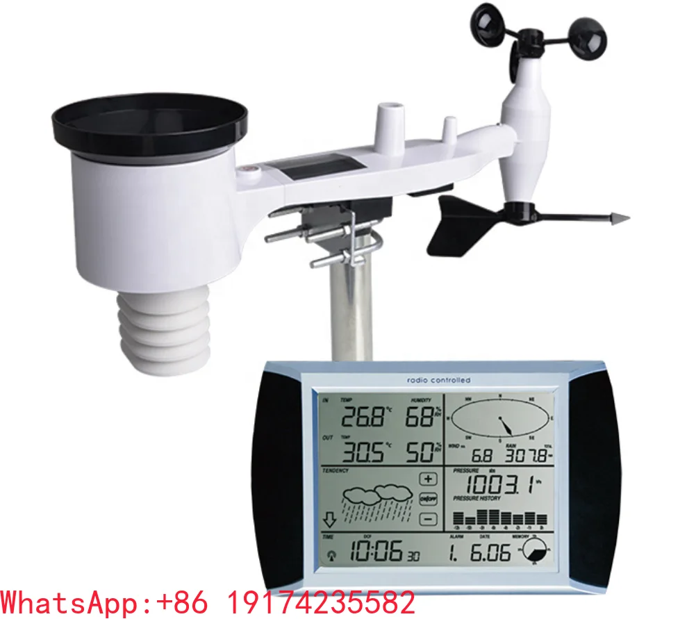 CE HOME USE TOUCH SCREEN WIFI DIGITAL AUTOMATIC WIRELESS HOME WEATHER FORECAST STATION