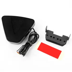 F1 -Stil Trapez LED BREMSCHLAG LAGS LICHT PILTER PILTEL LICHT SICHERHEIT WARNUNG Lampe Rückgekehrter Signal 12V für Autowagen ATV Traktor RV 12 Hauptverkauf - №4