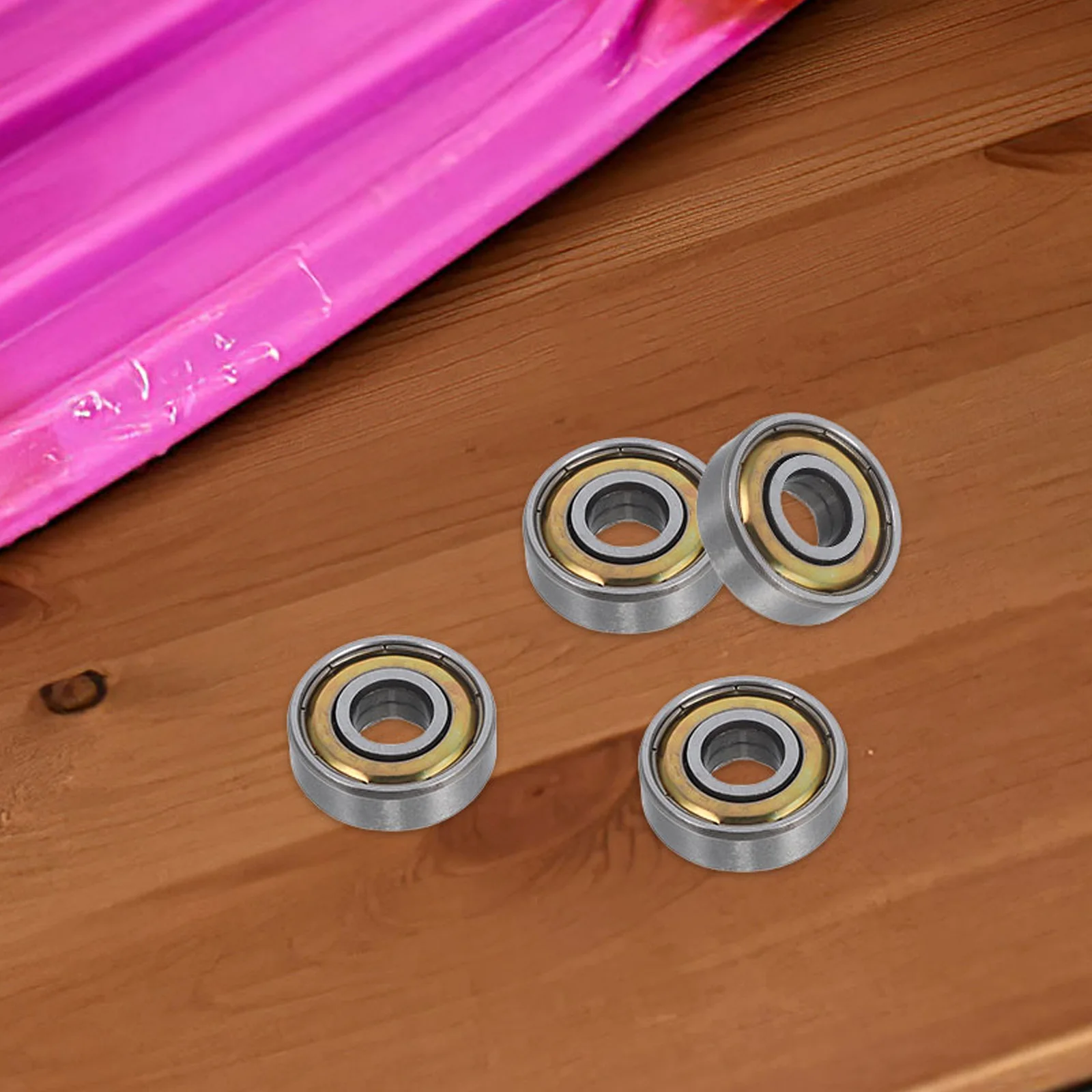 

30pcs Bearings Carbon Steel Miniature Ball Roller Bearing Wheels Rollers Smooth Operation Longboard Parts Bike Bearings