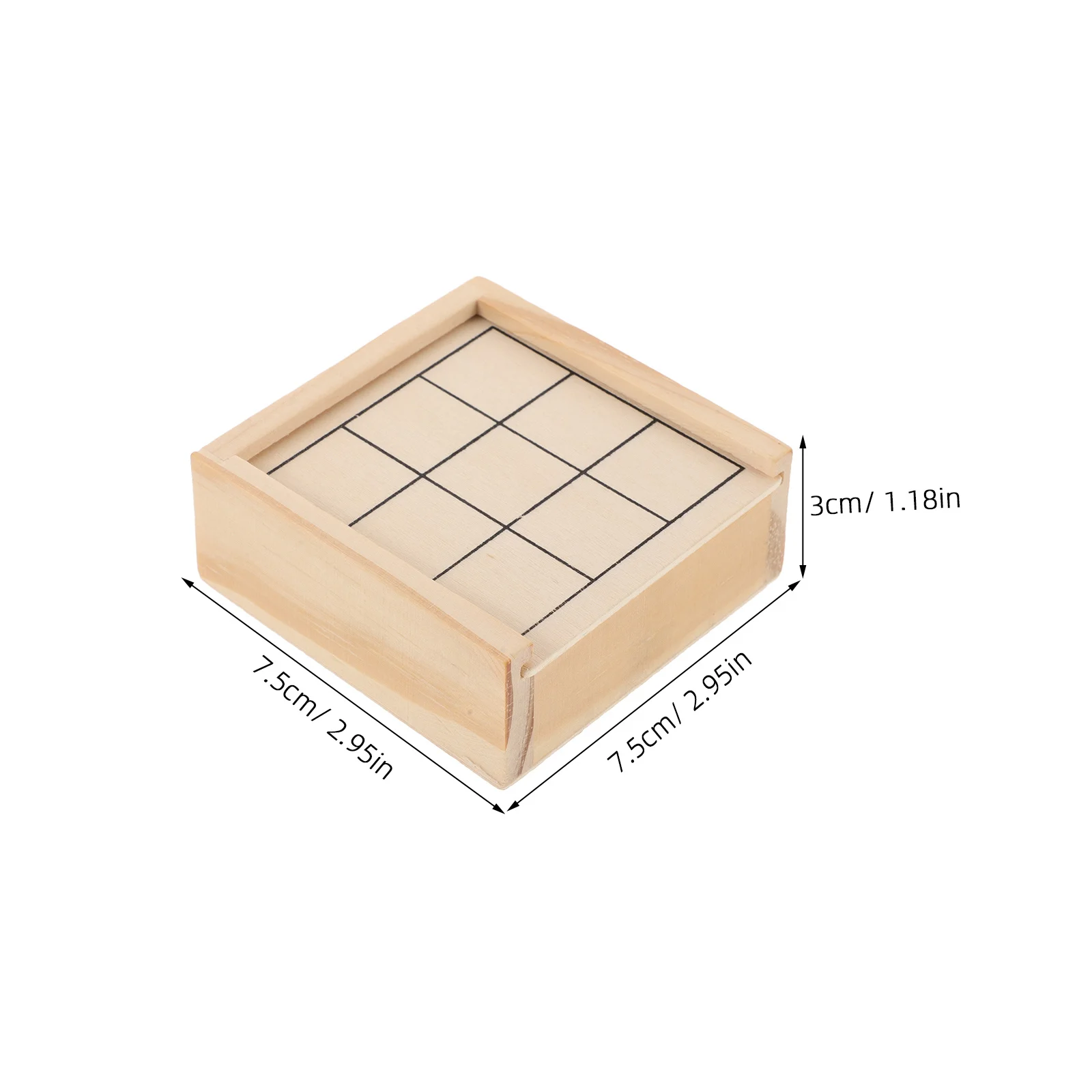 لعبة لوح خشبي عائلي تعليمية محمولة وخفيفة الوزن للسفر والتفكير المنطقي المدمج للأطفال والكبار #5