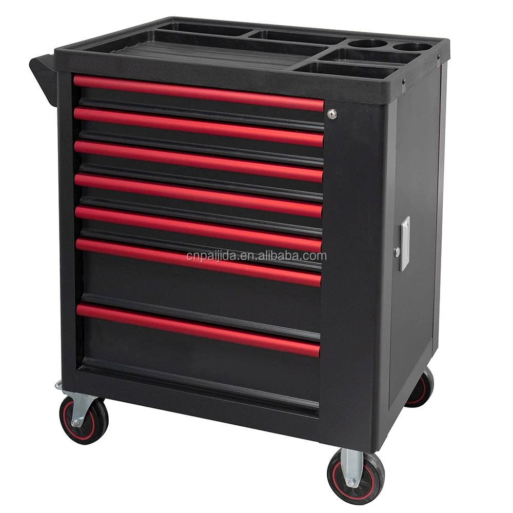 Heavy Duty Tool Cart With 245 Piece Tool Set Multi Drawer Design Professional Mechanics Tool TrolleyATV&UTV