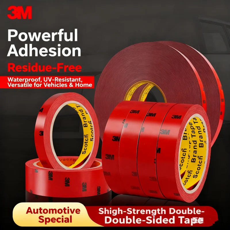 3M 5108 شريط مزدوج الجوانب قوي مقاوم للماء غير أثر شريط رغوي عالي اللزوجة شريط على الوجهين للاستخدام المنزلي للسيارات الخاصة
